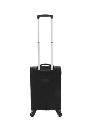 Walizka materiałowa mała, kabinowa SAXOLINE Soft S czarna