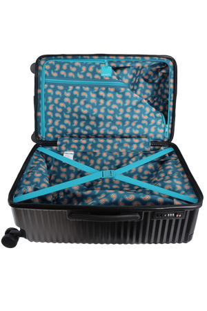 Walizka średnia SAXOLINE ELITE Trunk M czarna