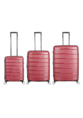 Walizka duża SAXOLINE Bliss L bordowa