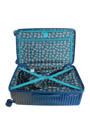 Walizka średnia SAXOLINE ELITE Trunk M niebieska