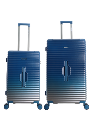 Walizka średnia SAXOLINE ELITE Trunk M niebieska