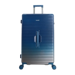Duża walizka twarda Saxoline Elite Trunk niebieska 116 l Duża walizka twarda Saxoline Elite Trunk niebieska 116 l